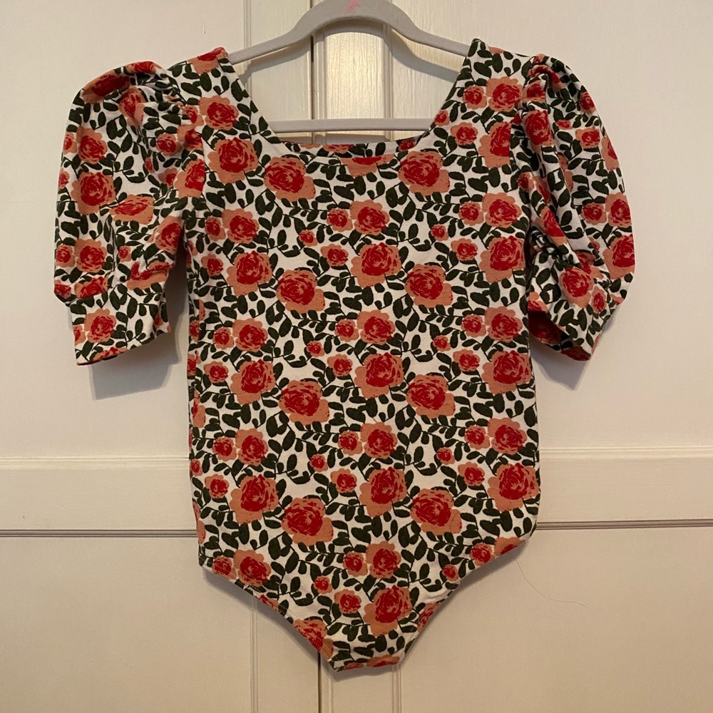 Charming Floral Bodysuit for Kids